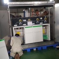 Vỏ tủ RMU inox 304 , tủ 4 ngăn schneider